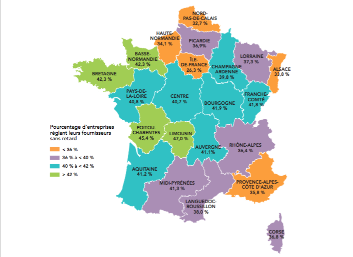 La France « championne d’Europe » des petits retards de paiement - Batiweb